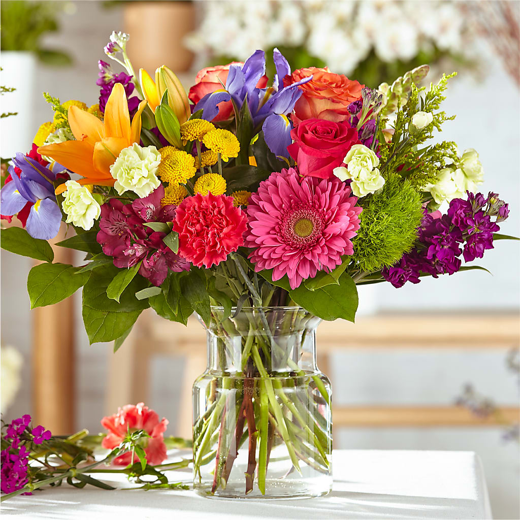 Bold & Bright – A Florist Original – SHAW'S, West Bridgewater MA