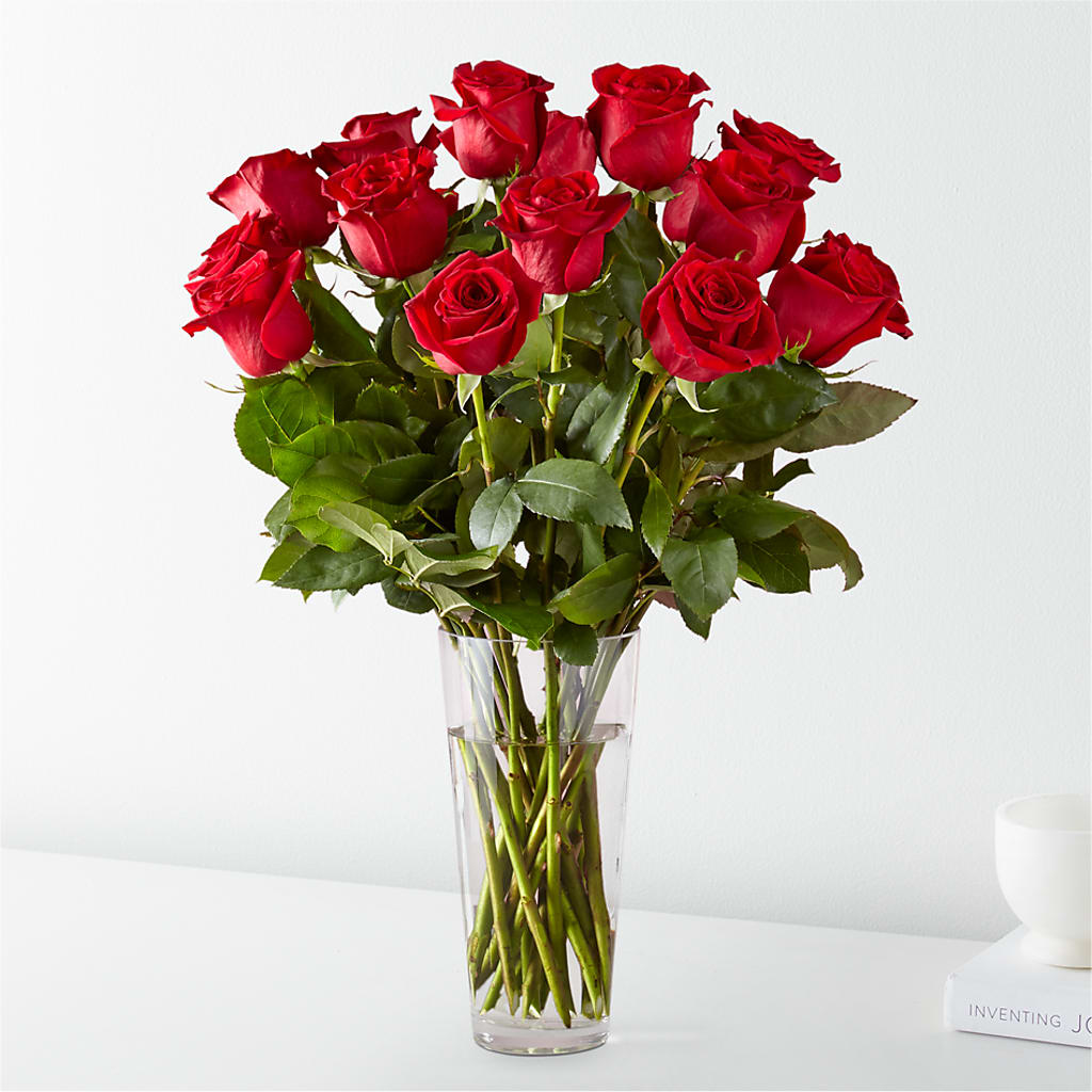 Long Stem Red Rose Bouquet – SHAW'S, West Bridgewater MA