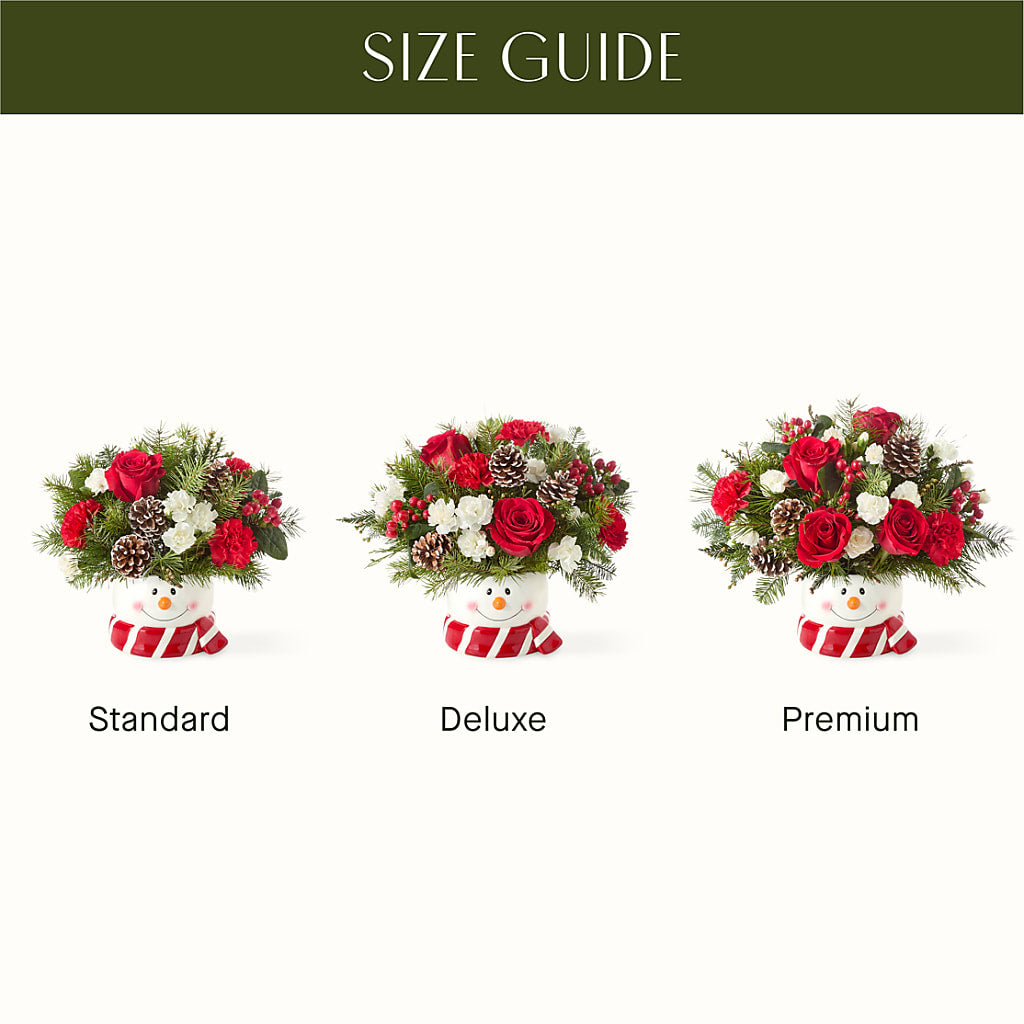 Jolly Snowman Bouquet – SHAW'S, West Bridgewater MA