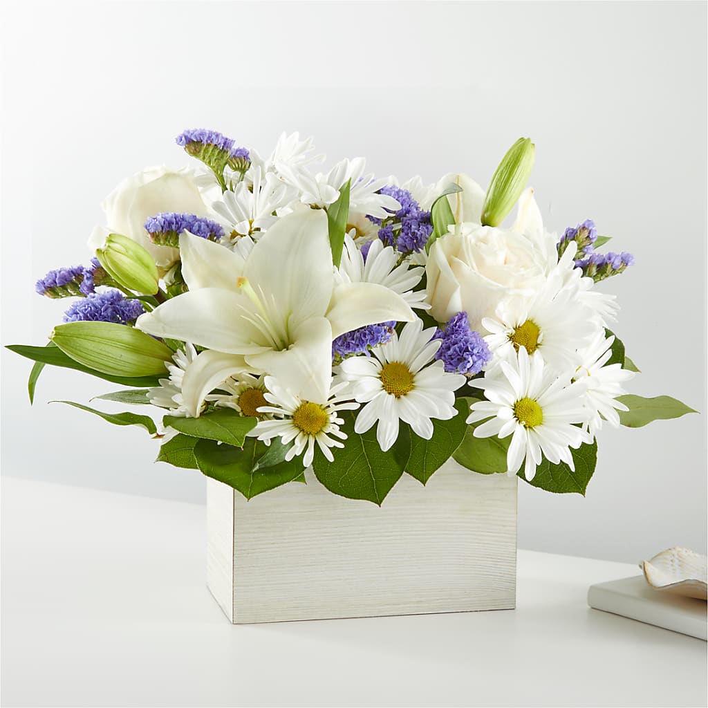 Beyond Blue Box Bouquet – SHAW'S, West Bridgewater MA