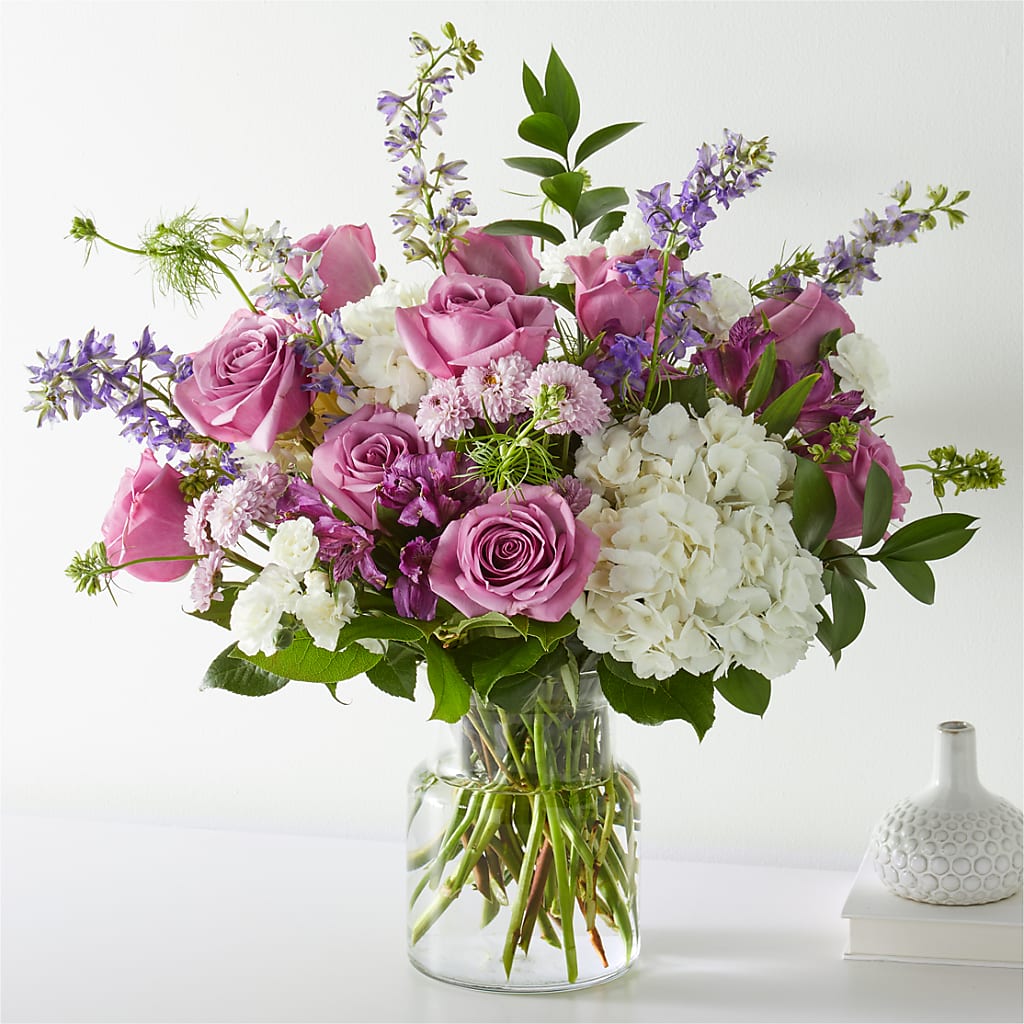 Violet Caress Bouquet – SHAW'S, West Bridgewater MA
