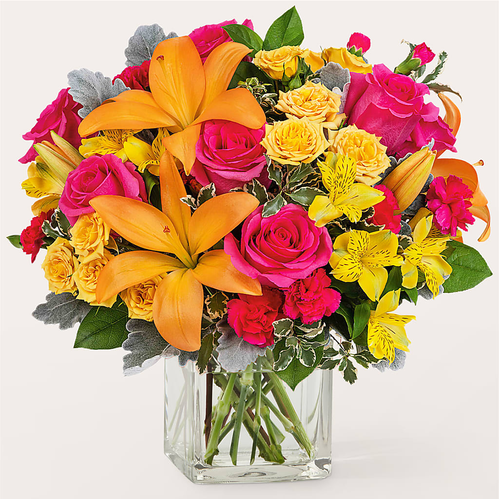 To the Tropics Bouquet – SHAW'S, West Bridgewater MA