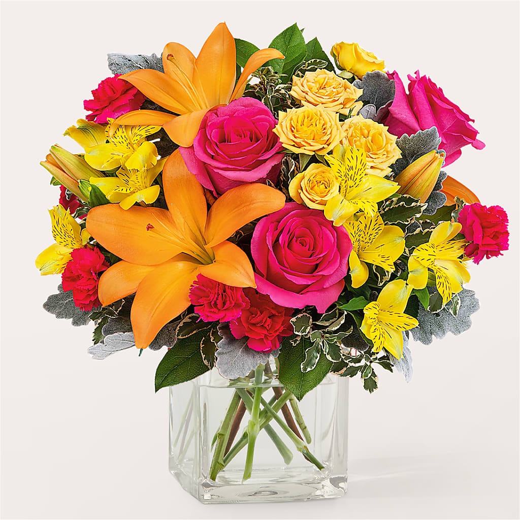 To the Tropics Bouquet – SHAW'S, West Bridgewater MA