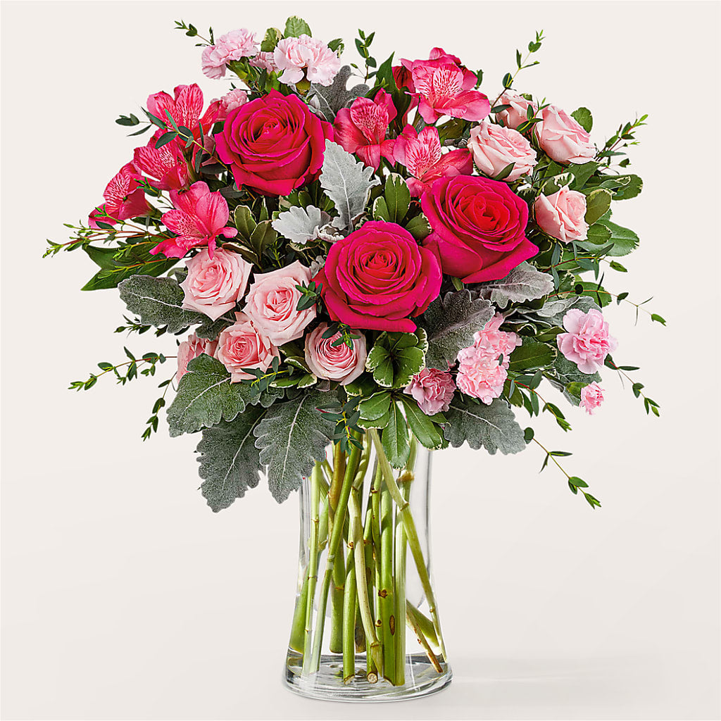 Tickled Pink Bouquet – SHAW'S, West Bridgewater MA