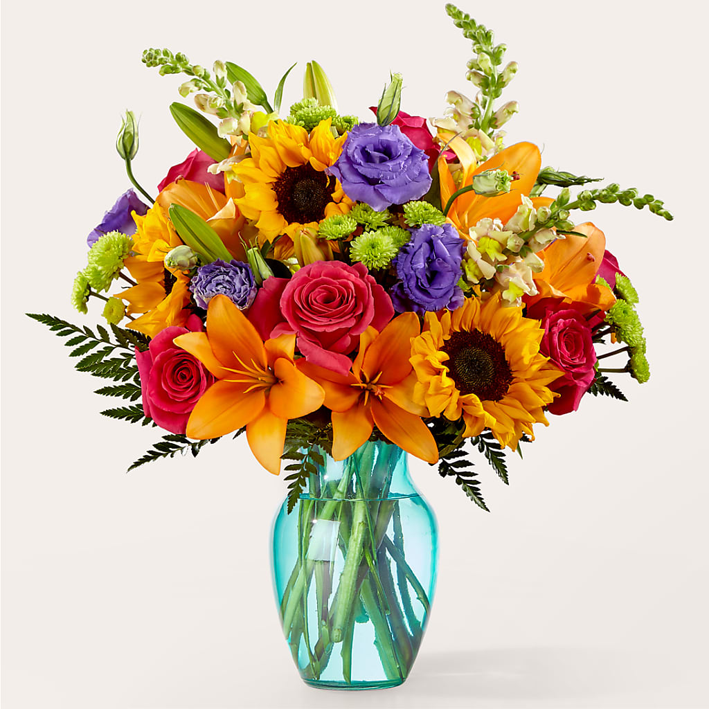 Double Rainbow Bouquet – SHAW'S, West Bridgewater MA