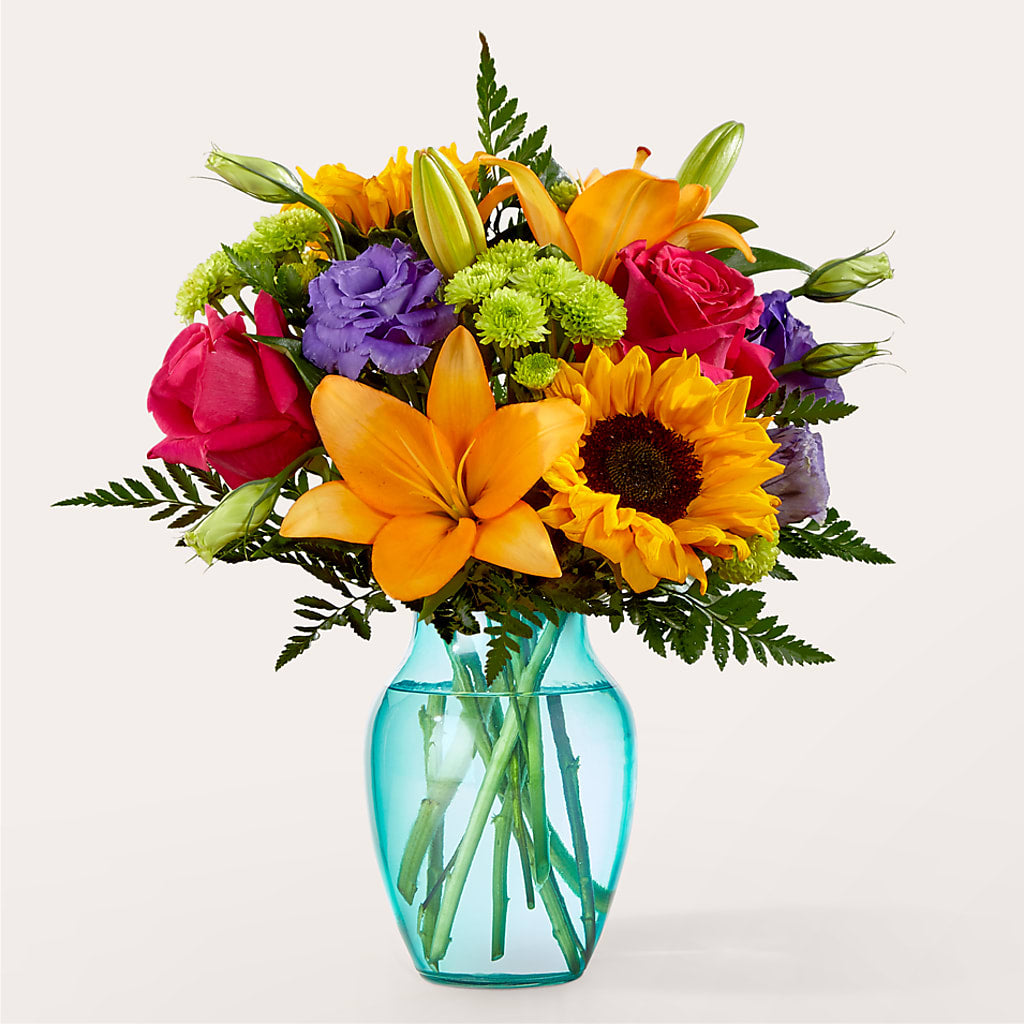 Double Rainbow Bouquet – SHAW'S, West Bridgewater MA