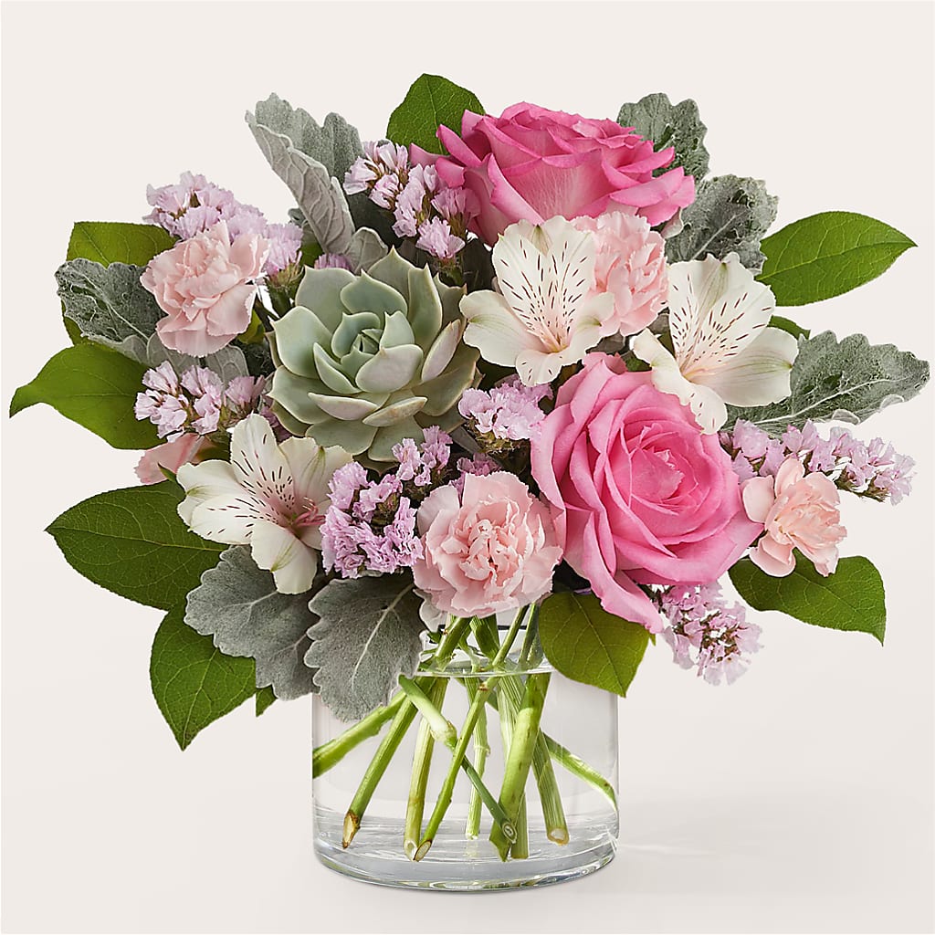 Dusty Rose Bouquet – SHAW'S, West Bridgewater MA