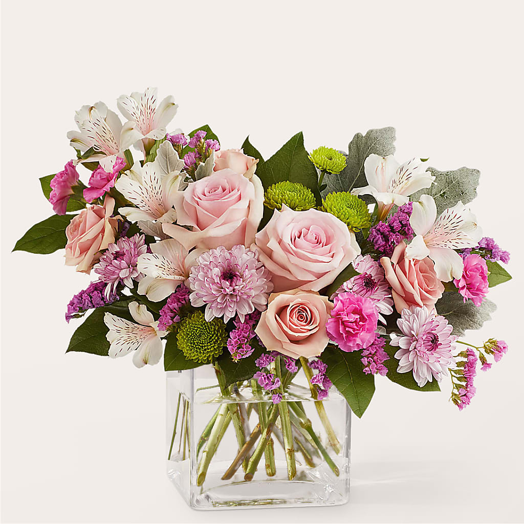 Pink Suede Bouquet – SHAW'S, West Bridgewater MA