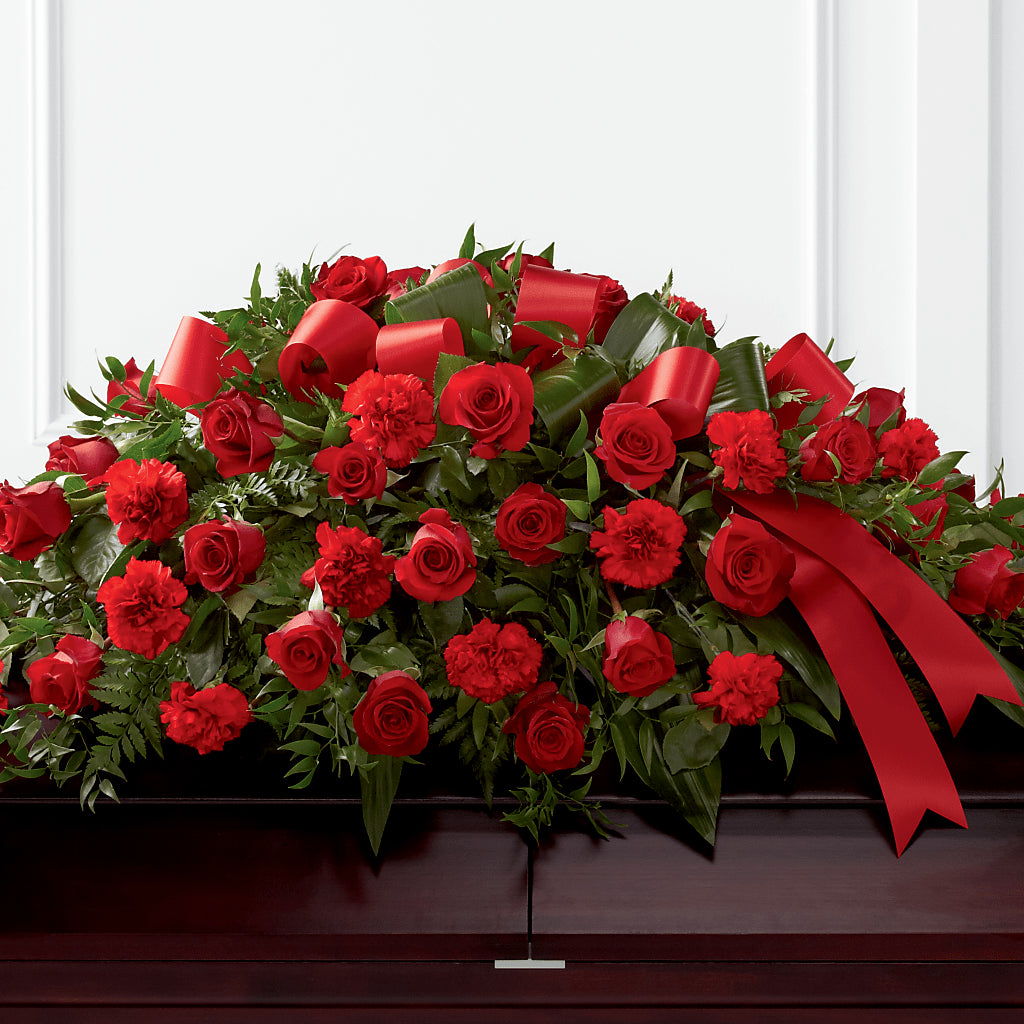 Tribute of Life Casket Spray – SHAW'S, West Bridgewater MA
