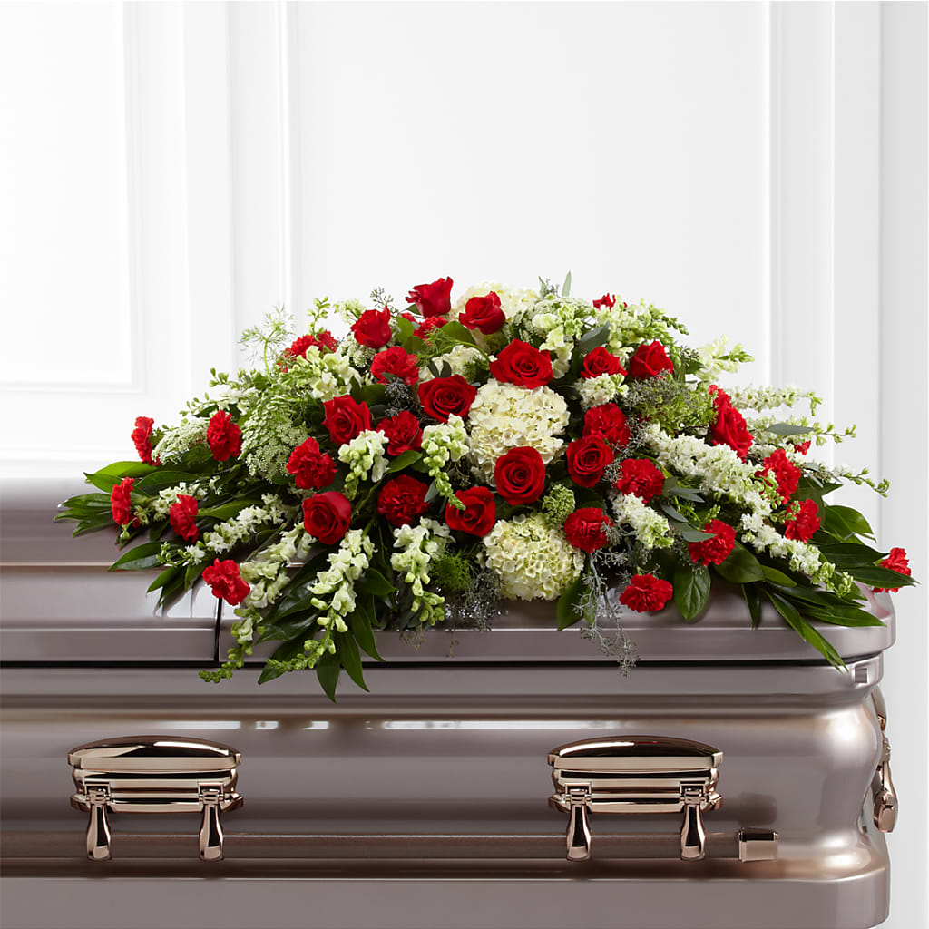 Sincerity Casket Spray – SHAW'S, West Bridgewater MA