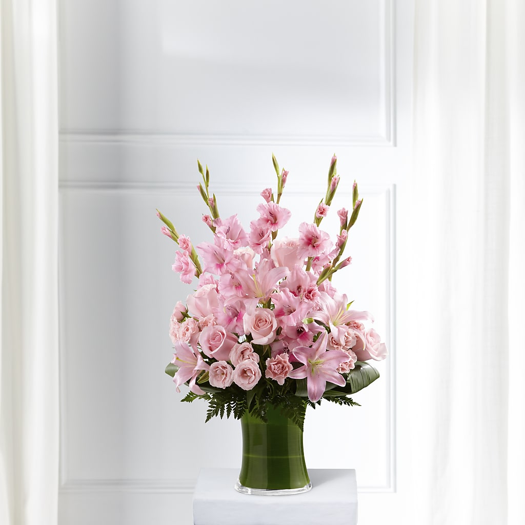 Lovely Tribute Bouquet – SHAW'S, West Bridgewater MA