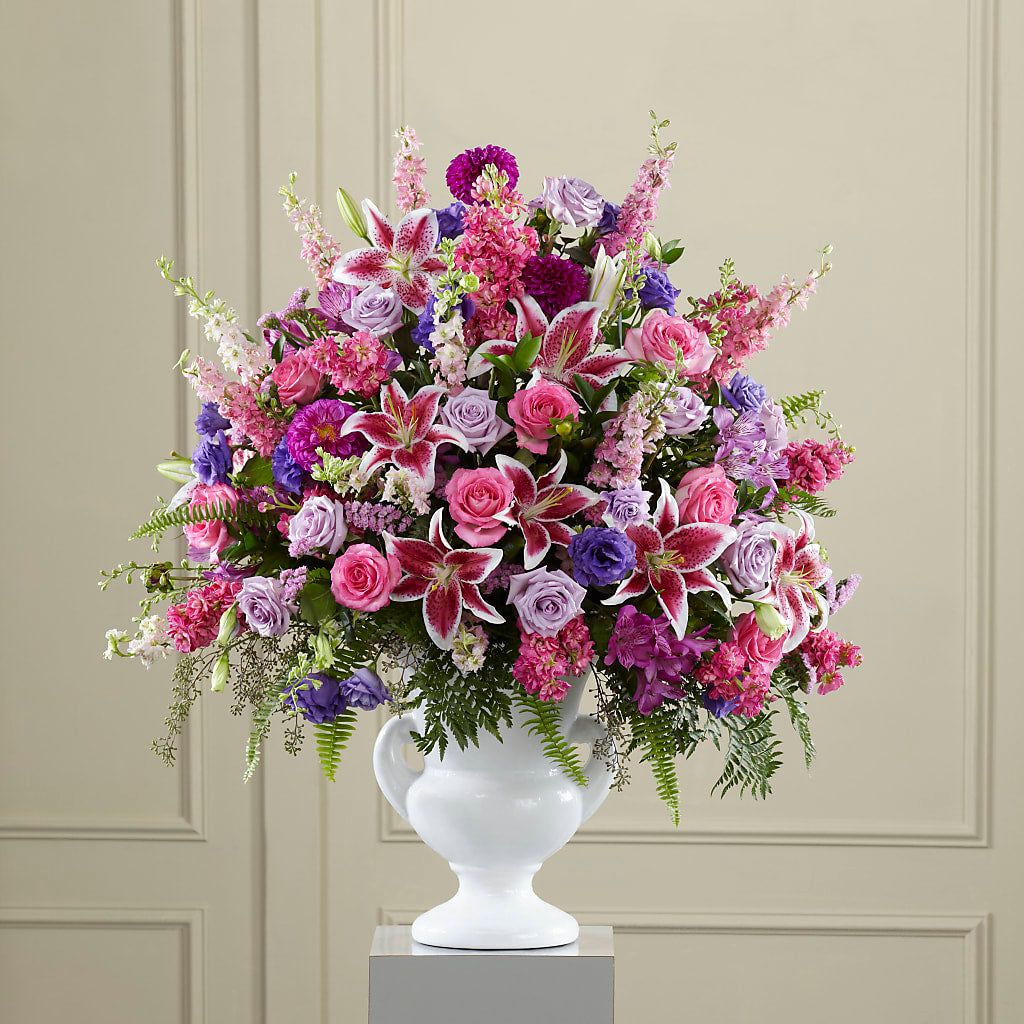 Peaceful Tribute Arrangement – SHAW'S, West Bridgewater MA
