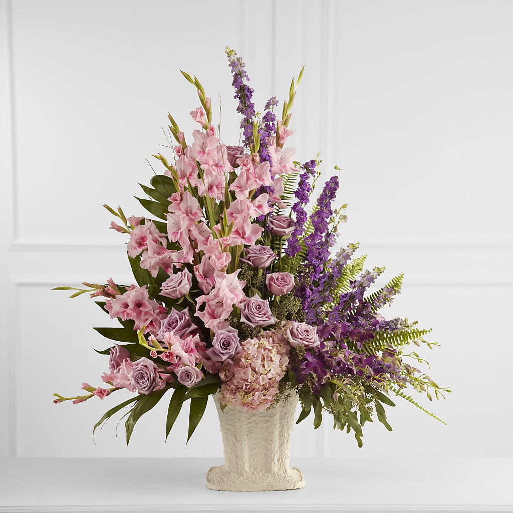 Flowing Garden Arrangement – SHAW'S, West Bridgewater MA