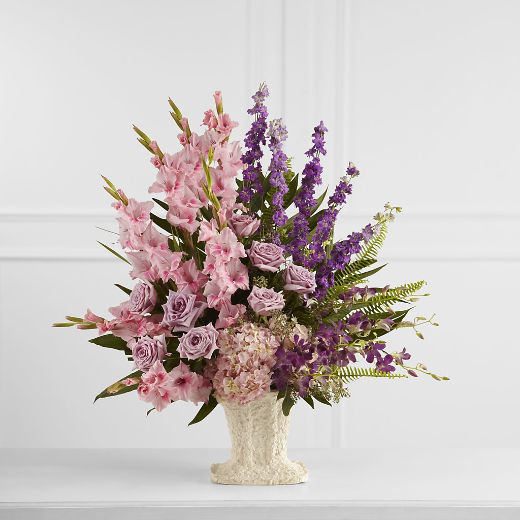 Flowing Garden Arrangement – SHAW'S, West Bridgewater MA