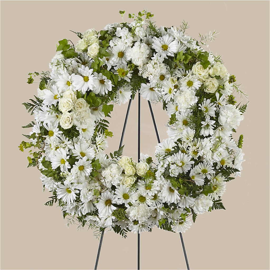Faithful Wishes Wreath – SHAW'S, West Bridgewater MA