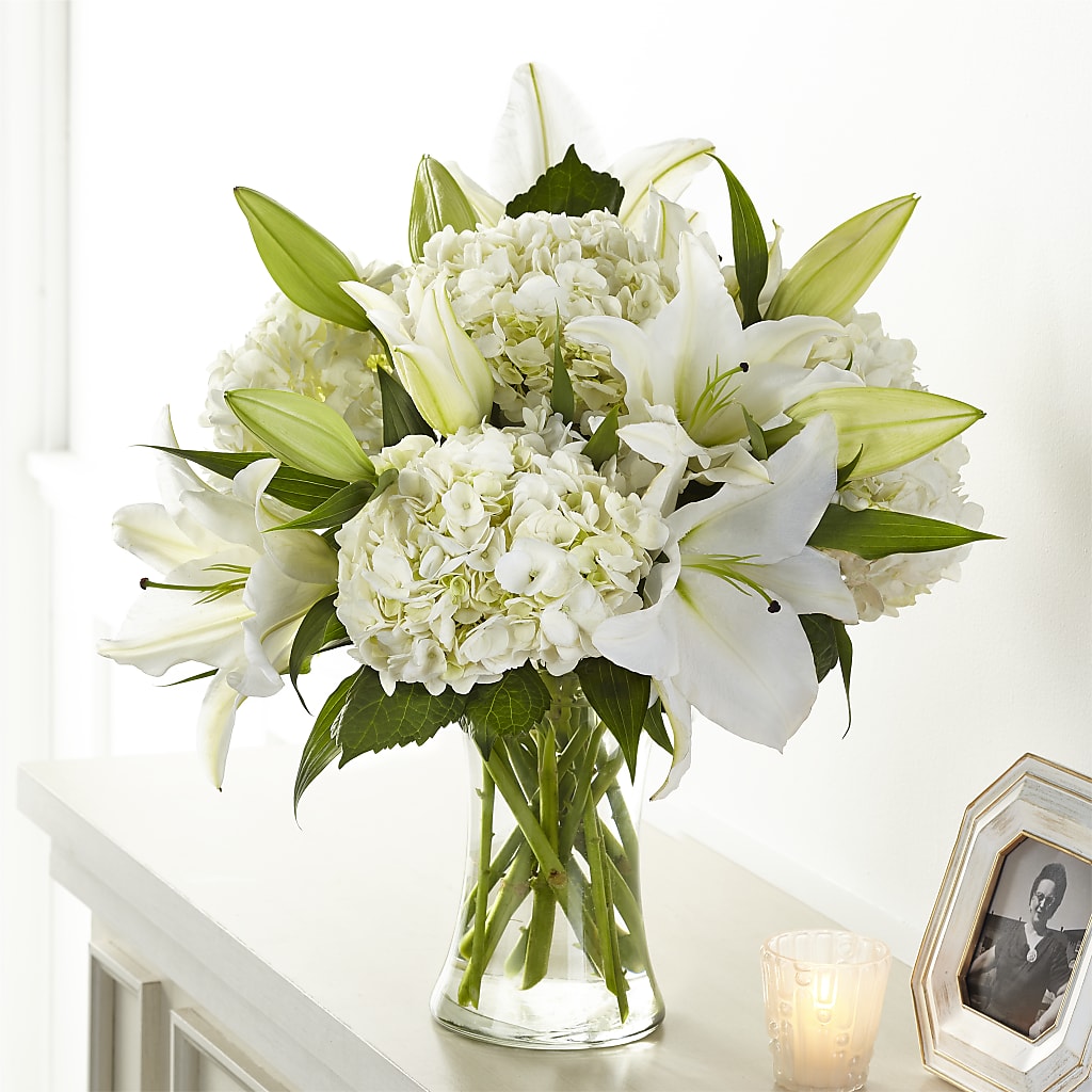 Compassionate Lily Bouquet – SHAW'S, West Bridgewater MA