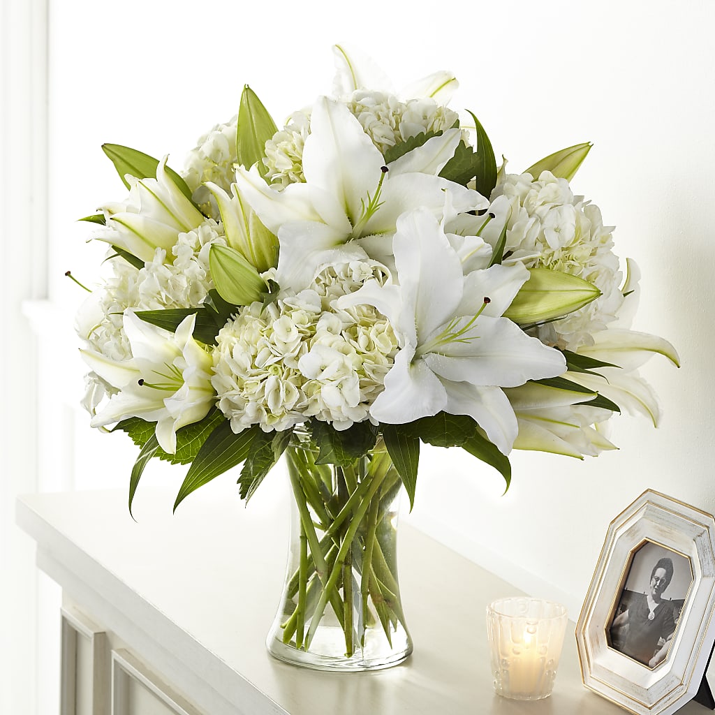 Compassionate Lily Bouquet – SHAW'S, West Bridgewater MA