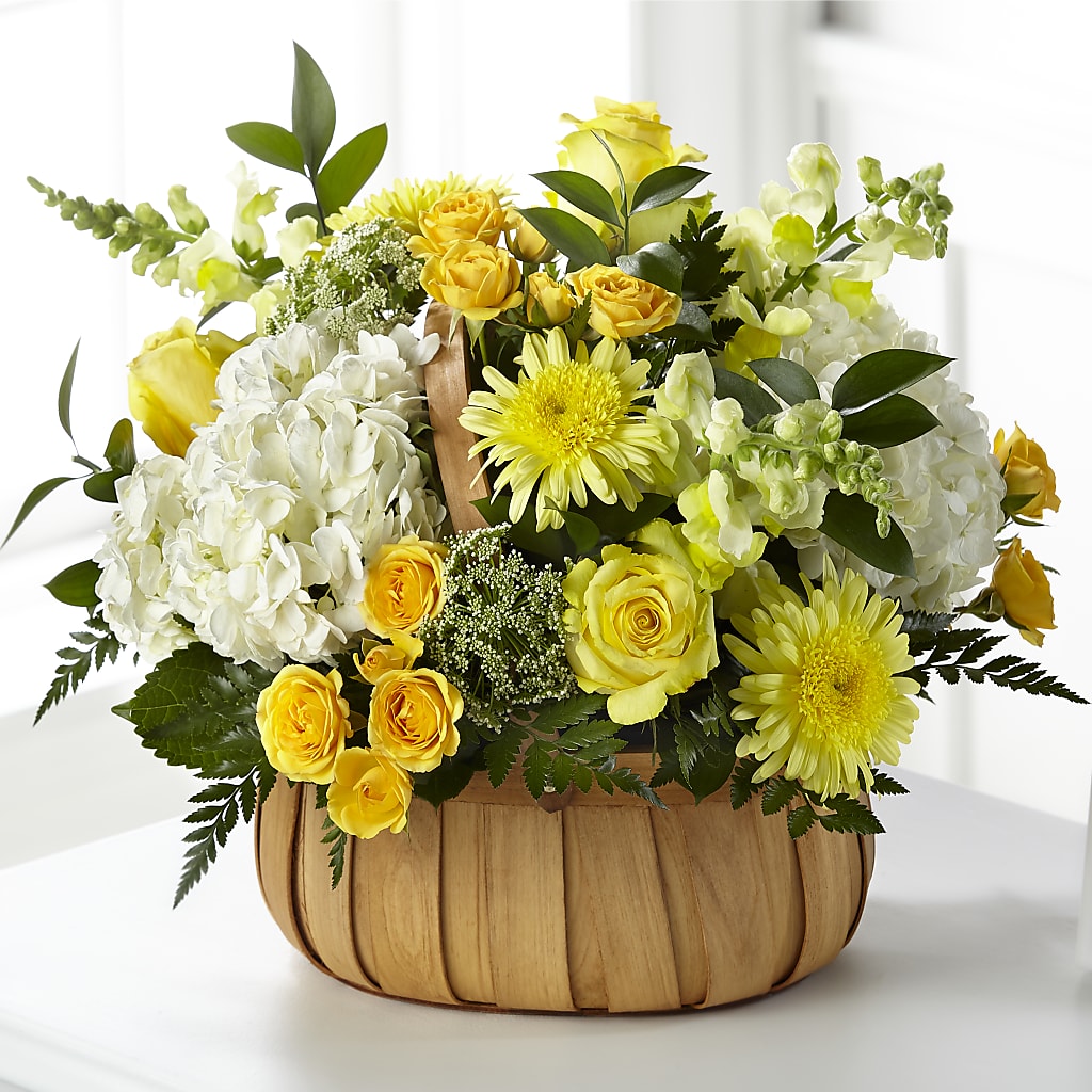 Rustic Remembrance Basket – SHAW'S, West Bridgewater MA