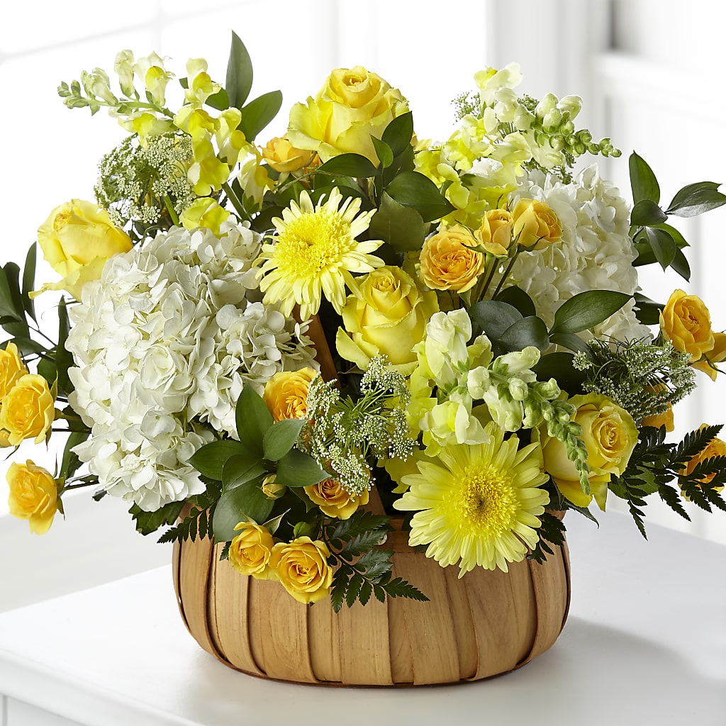 Rustic Remembrance Basket – SHAW'S, West Bridgewater MA