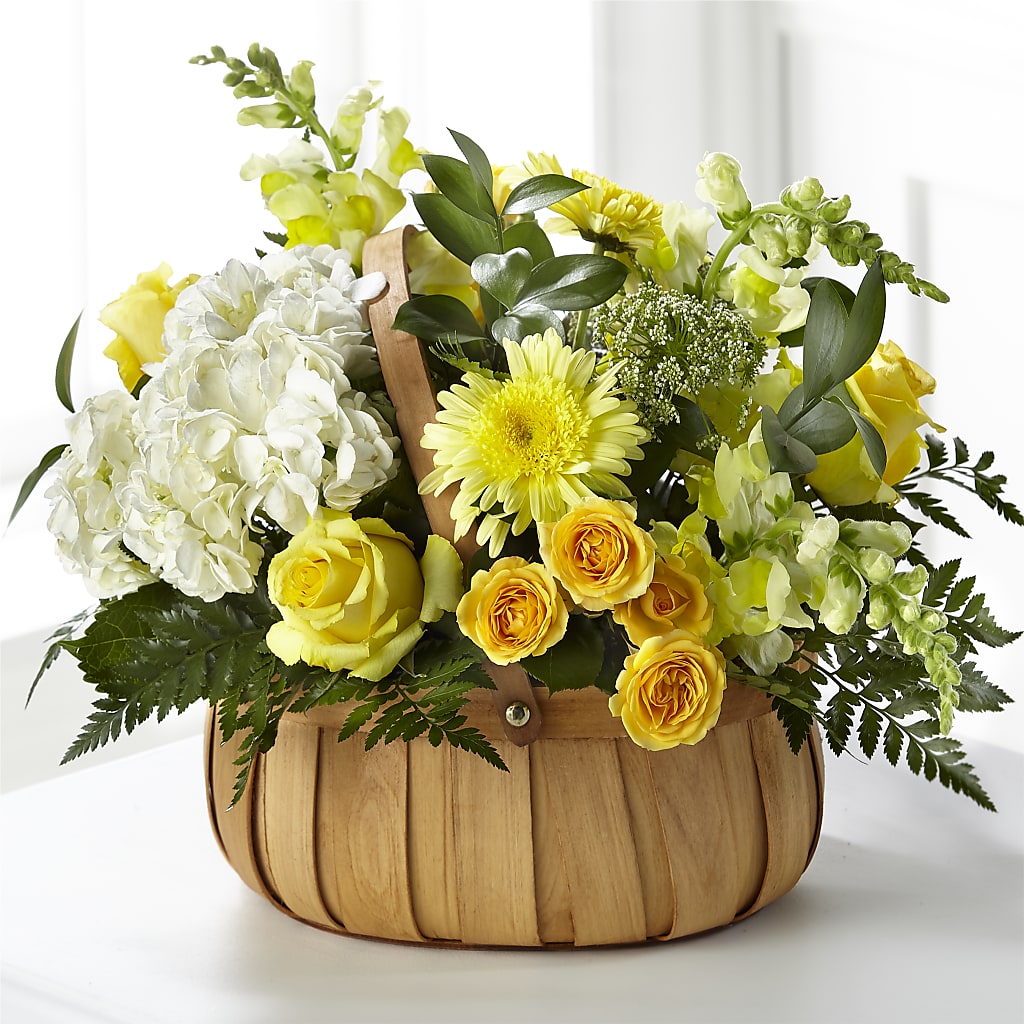 Rustic Remembrance Basket – SHAW'S, West Bridgewater MA