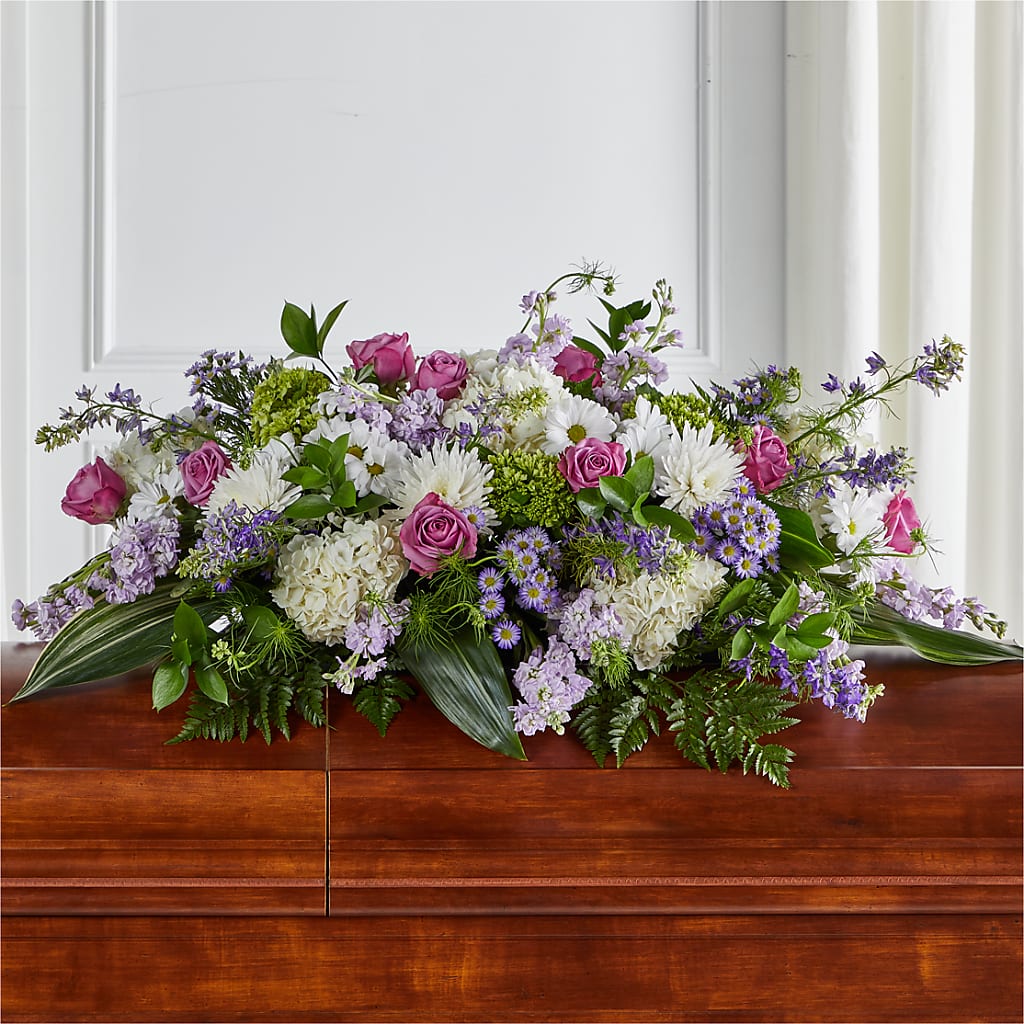 Meadows of Serenity Casket Spray – SHAW'S, West Bridgewater MA
