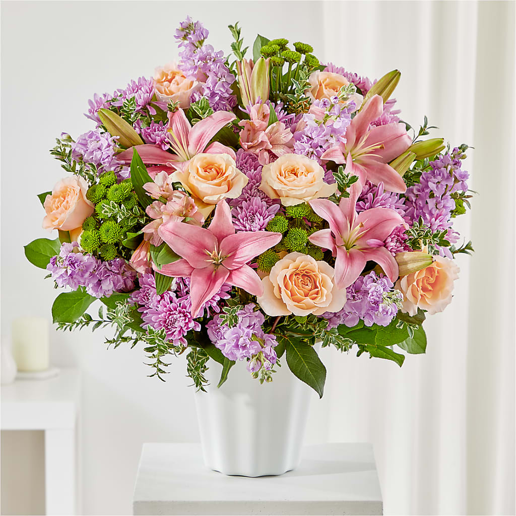 Supportive Embrace Tabletop Basket – SHAW'S, West Bridgewater MA
