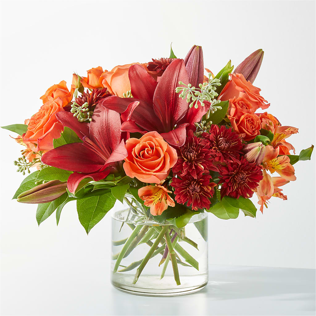 Crimson Leaves Bouquet – SHAW'S, West Bridgewater MA