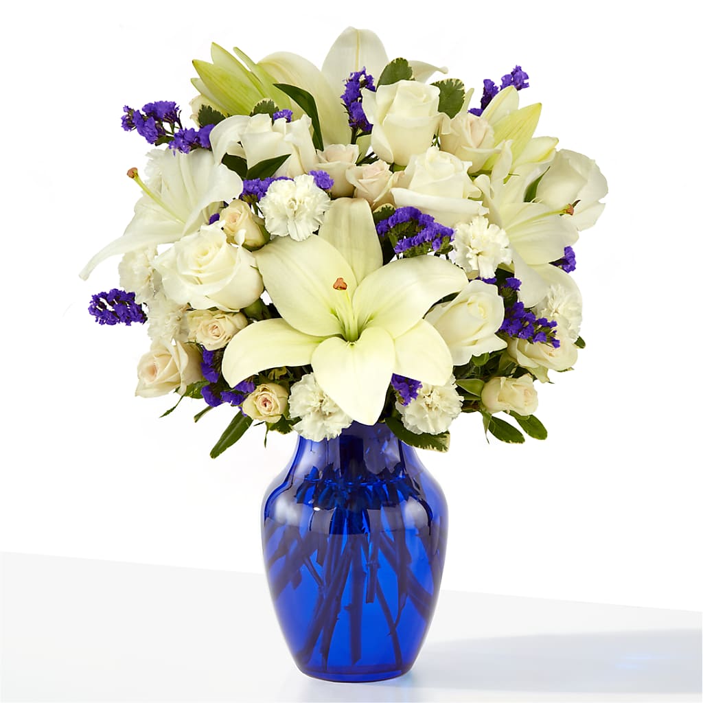Sapphire Rush Bouquet – SHAW'S, West Bridgewater MA