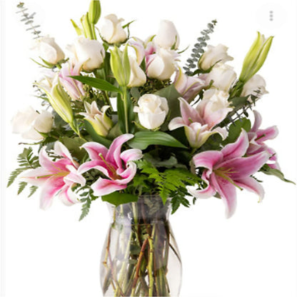 Premium Unforgettable Rose Lilly White – SHAW'S, West Bridgewater MA