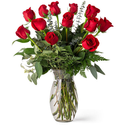 Unforgettable Dozen Rose Red – SHAW'S, West Bridgewater MA