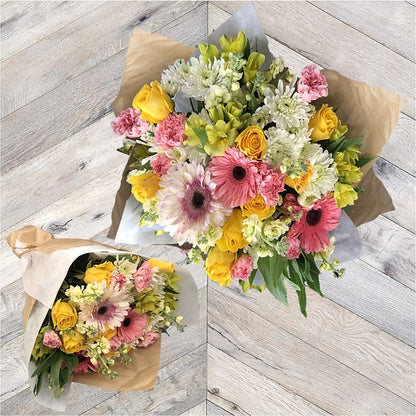 Dewdrop Wrapped Bouquet – SHAW'S, West Bridgewater MA