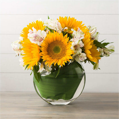 Alluring Sunflower Arrangement – SHAW'S, West Bridgewater MA