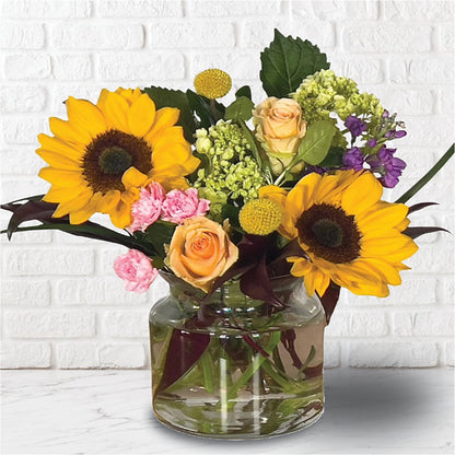 Sunny Elegance Arrangement – SHAW'S, West Bridgewater MA