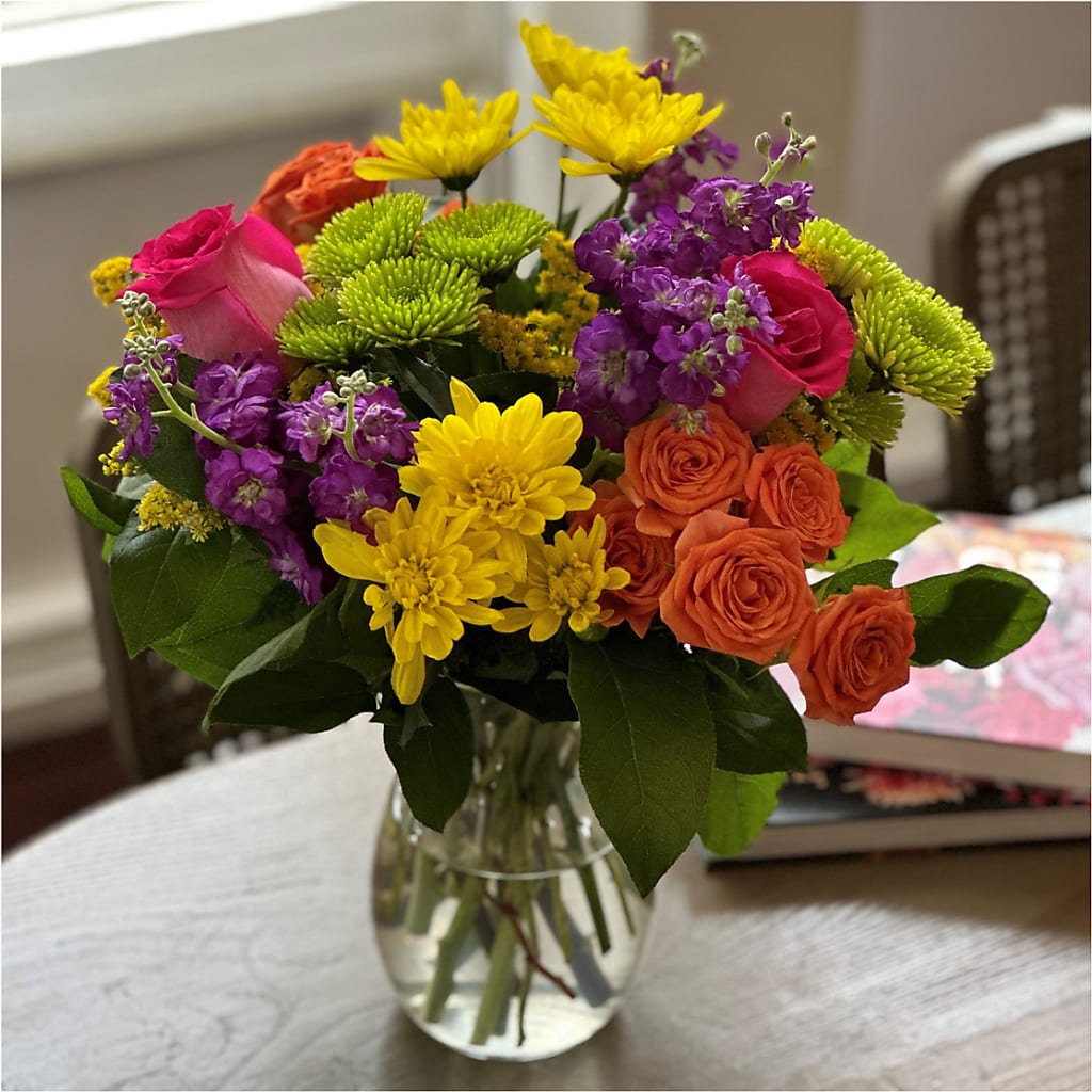 Bold & Bright – A Florist Original – SHAW'S, West Bridgewater MA