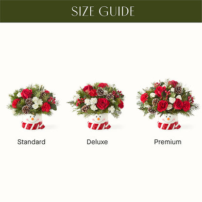 Jolly Snowman Bouquet – SHAW'S, West Bridgewater MA