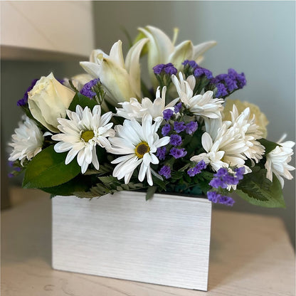 Beyond Blue Box Bouquet – SHAW'S, West Bridgewater MA