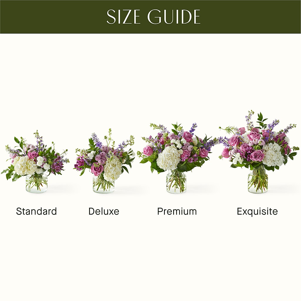 Violet Caress Bouquet – SHAW'S, West Bridgewater MA