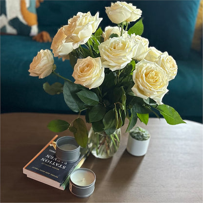 Long Stem Yellow Rose Bouquet – SHAW'S, West Bridgewater MA