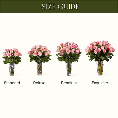 Long Stem Pink Rose Bouquet – SHAW'S, West Bridgewater MA