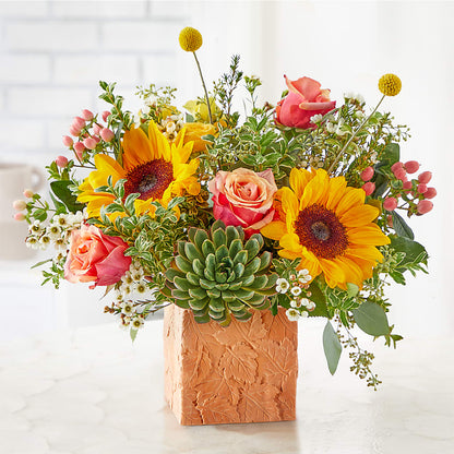 Sunflower Season Bouquet – SHAW'S, West Bridgewater MA