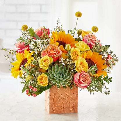 Sunflower Season Bouquet – SHAW'S, West Bridgewater MA