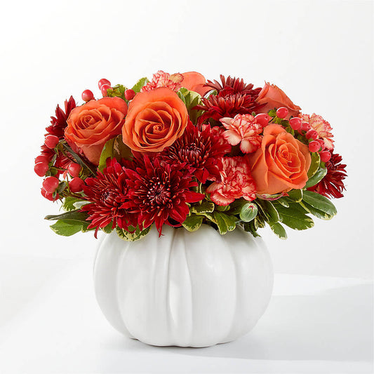 Autumn Air Pumpkin Bouquet – SHAW'S, West Bridgewater MA