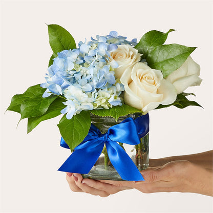 Sky Blue Delight Bouquet – SHAW'S, West Bridgewater MA