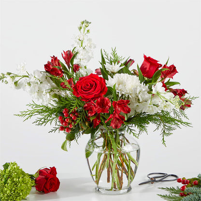 Merry Moment Bouquet – A Florist Original – SHAW'S, West Bridgewater MA