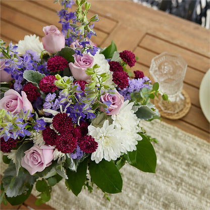 Violet Frost Bouquet – SHAW'S, West Bridgewater MA