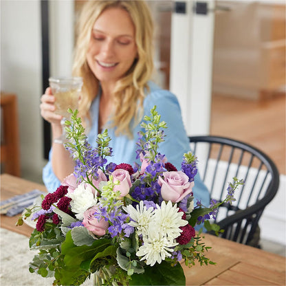 Violet Frost Bouquet – SHAW'S, West Bridgewater MA