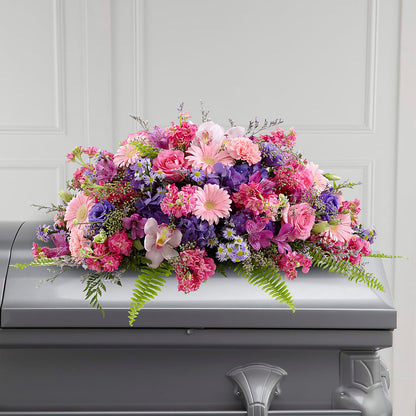 Glorious Garden Casket Spray – SHAW'S, West Bridgewater MA