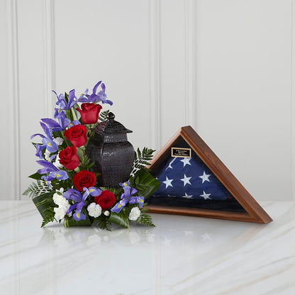 Patriotic Tribute Arrangement – SHAW'S, West Bridgewater MA