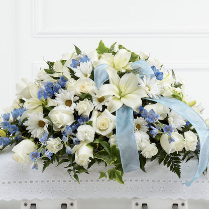 Tender Treasure Casket Spray – SHAW'S, West Bridgewater MA