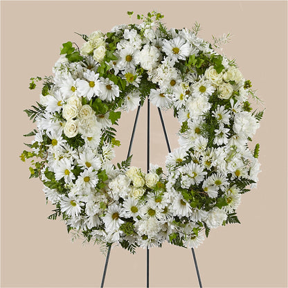 Faithful Wishes Wreath – SHAW'S, West Bridgewater MA